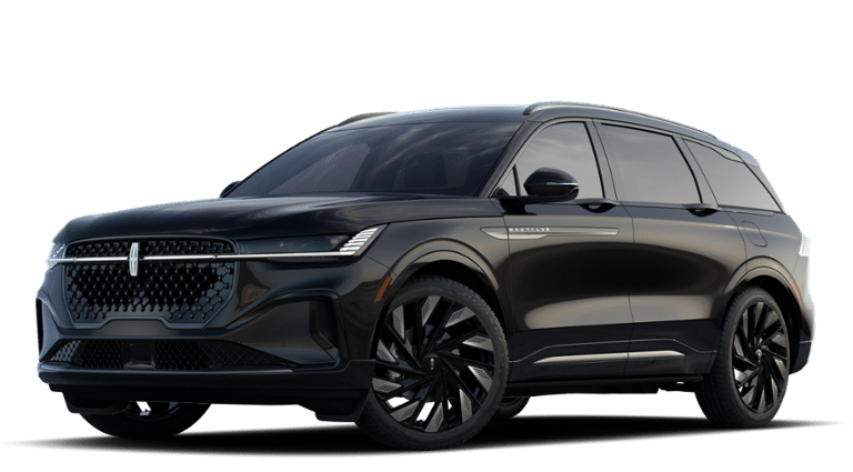 2026 Lincoln Nautilus Reserve in Black Metallic — front three-quarter view